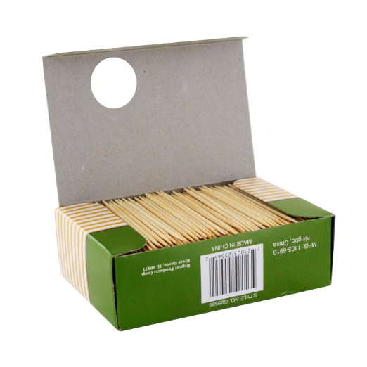 1000pcs bamboo toothpick
